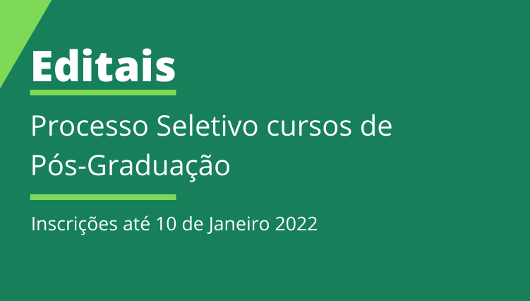 Ifes campus Linhares lança editais de processos seletivos para cursos de Pós-Graduação