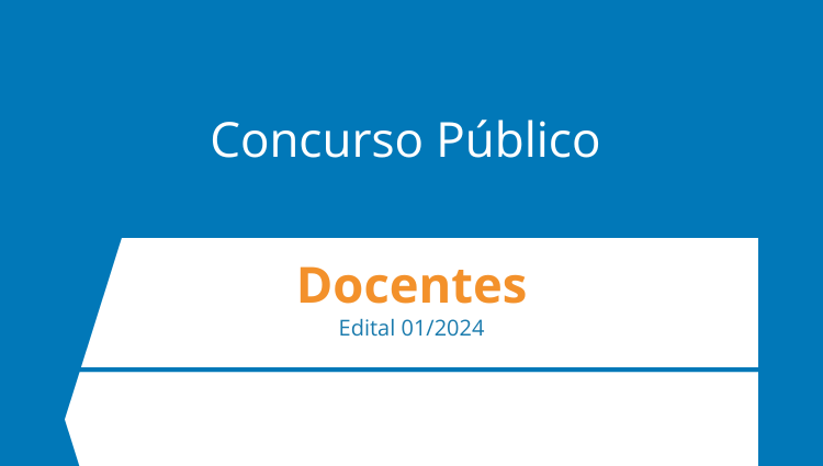 Concurso Público 01/2024 - Docentes