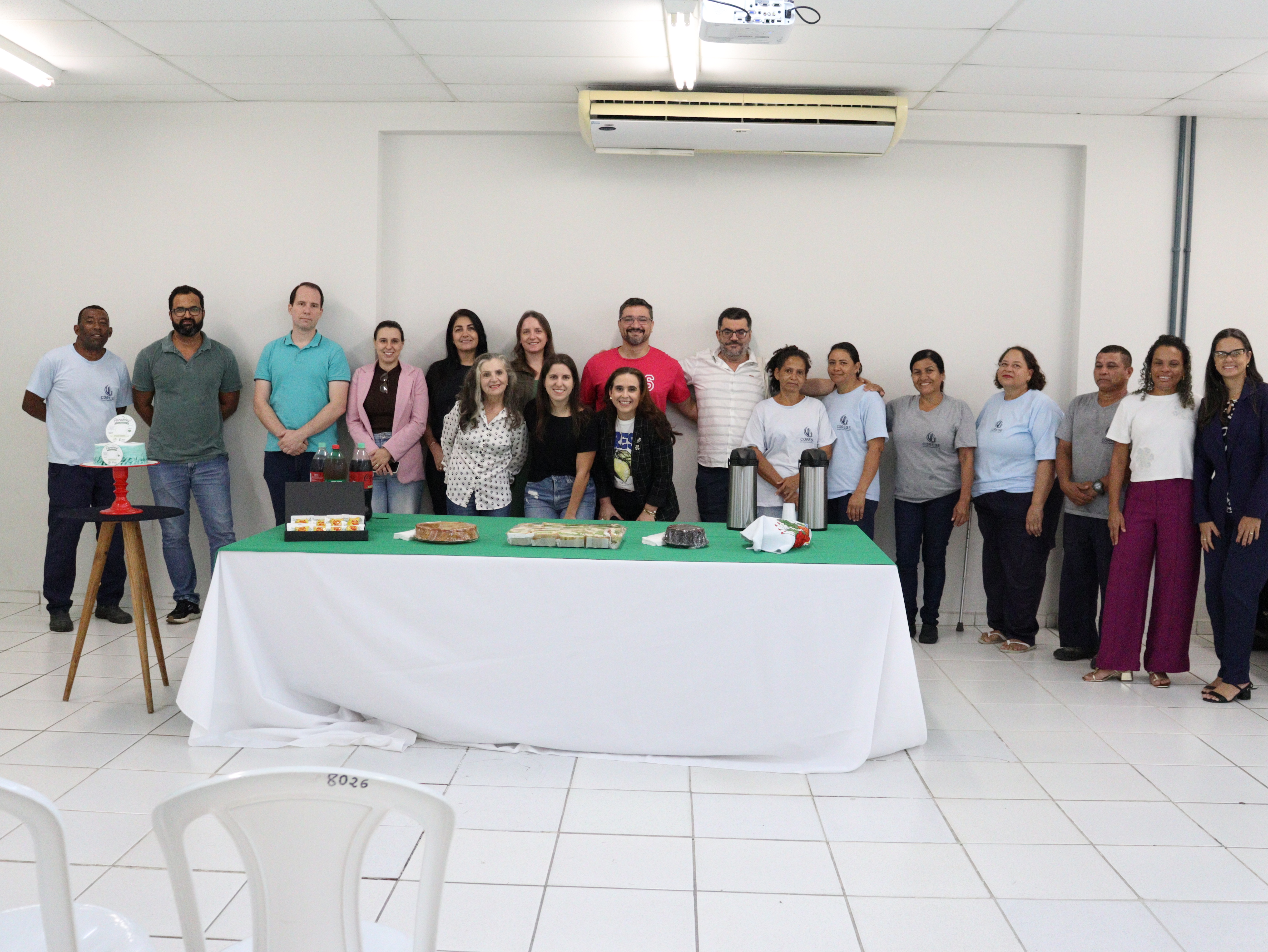 Servidores do turno matutino